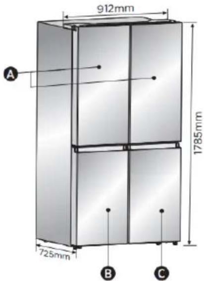 HISENSE RQ758N4SWSE - Temperatur - 1