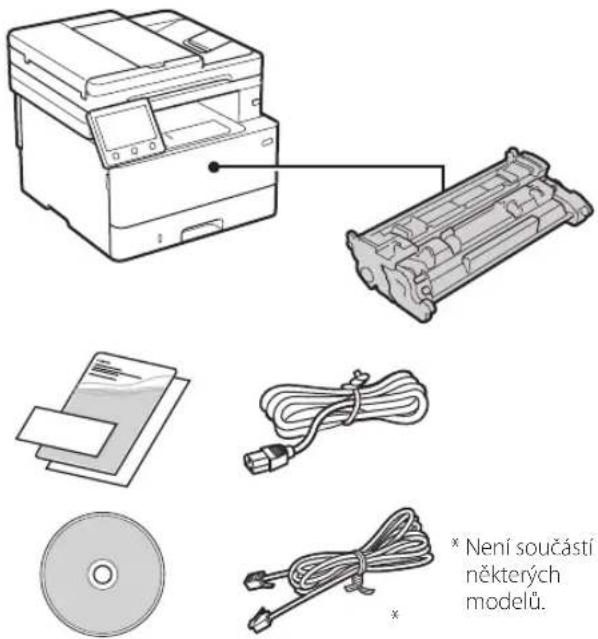 CANON i-SENSYS MF461dw - Kontrola obsažených položek - 1