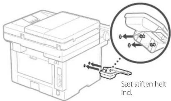 CANON i-SENSYS MF461dw - Før installation af ekstraudstyret - 4