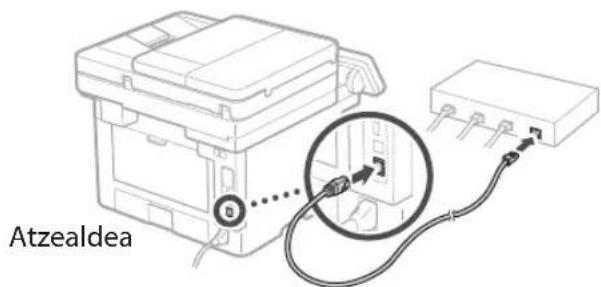 CANON i-SENSYS MF461dw - Haridun LAN konexioa - 1