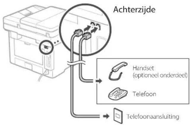 CANON i-SENSYS MF461dw - Installatieprocedure - 1