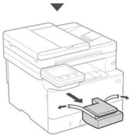 CANON i-SENSYS MF461dw - Fjern alle emballagematerialer. - 3