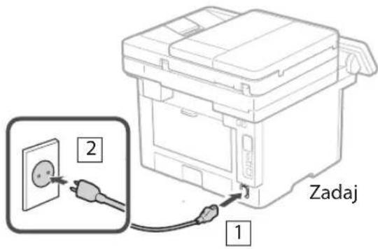 CANON i-SENSYS MF461dw - Priključitev kabla - 1