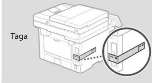 CANON i-SENSYS MF461dw - Eemaldage köik pakkematerjalid. - 2