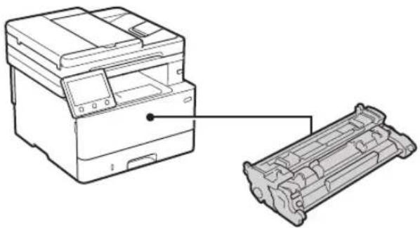 CANON i-SENSYS MF461dw - Komplektā iekļauto sastāvdaļu pārbaude - 1