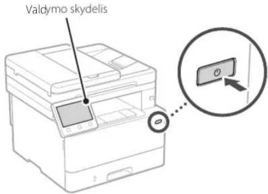 CANON i-SENSYS MF461dw - Pagrindinių nustatymų nurodymas - 1