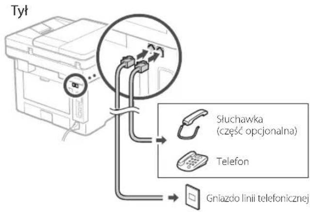 CANON i-SENSYS MF461dw - Procedura konfiguracji - 1