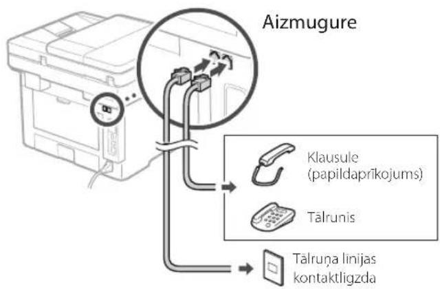 CANON i-SENSYS MF461dw - Faksa iestatīšana - 1