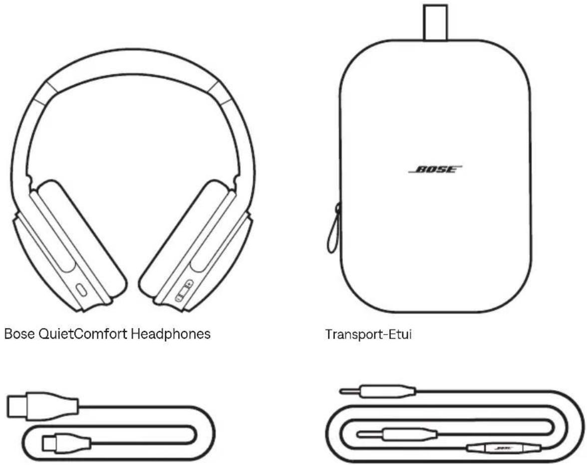 BOSE QuietComfort Headphones - INHALT - 1