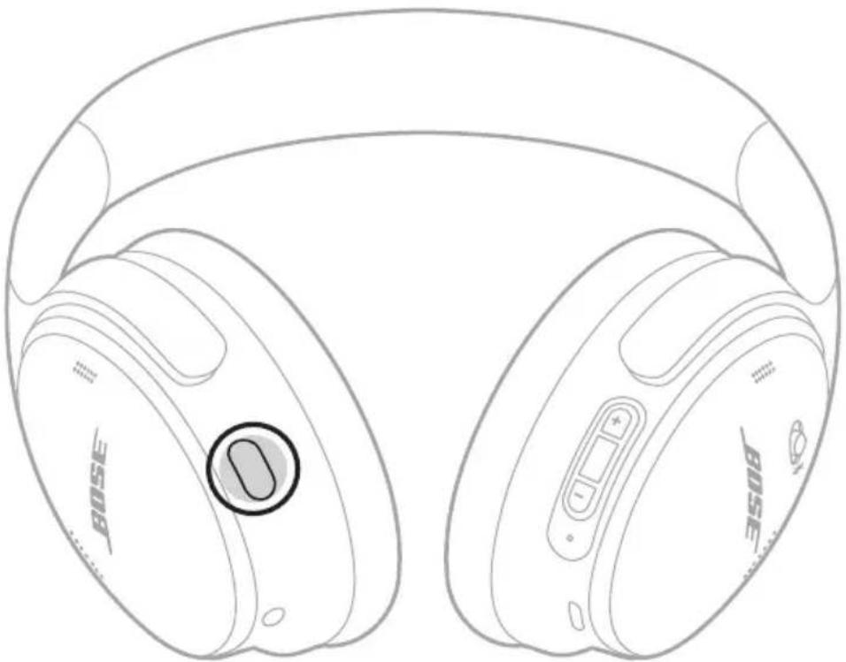 BOSE QuietComfort Headphones - ÄNDRA LÄGET FÖR BRUSREDUCERING - 1