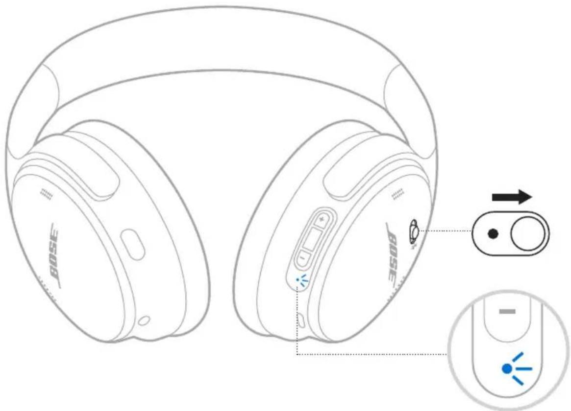 BOSE QuietComfort Headphones - Ansluta med produktkontroller - 1