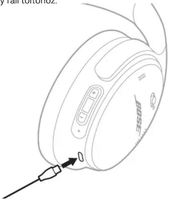 BOSE QuietComfort Headphones - A FEJHALLGATÓ FELTÖLTÉSE - 1
