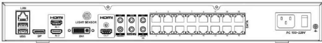 Hikvision DS-D42V16-N - Interfață - 2
