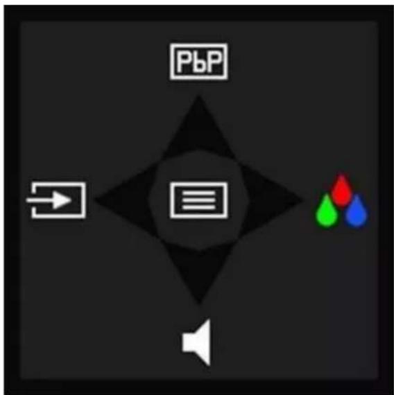 HP E45c G5 - Utilisation des boutons Joypad (modèle incurvé uniquement) - 2