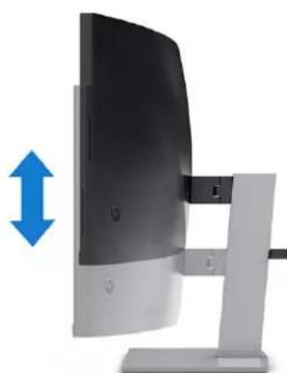 HP E45c G5 - Réglage du moniteur (modèles incurvés uniquement) - 3