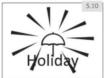HAIER HSR3918EIMP - F onction Holiday (vacances) - 1