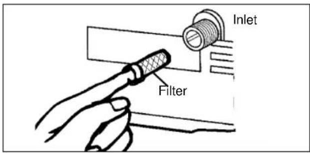 EINHELL HR 1700-F - Controle van de wateraanzuigfilter - 1