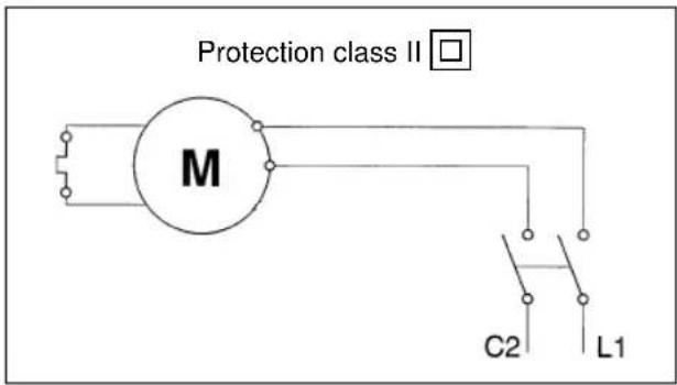 EINHELL HR 1700-F - Terminal diagram - 1
