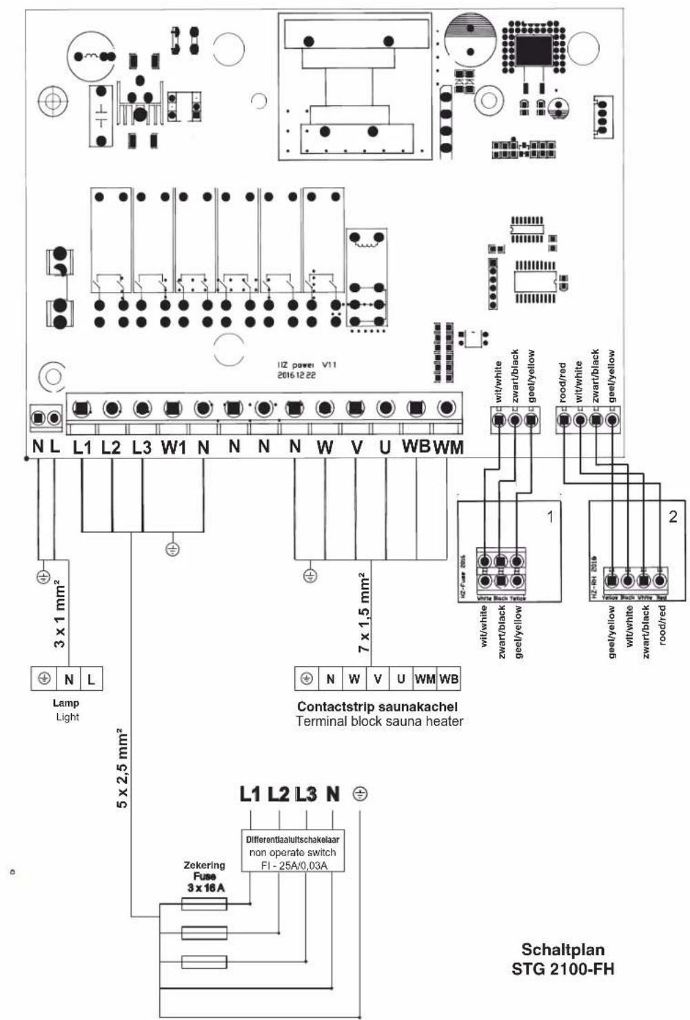 Karibu Maardu - STG 2100 - F / Aansluitschema - 3