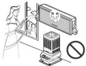 LG LAU181CNW - Eviter la présence d'eau dans les parties électriques. - 9