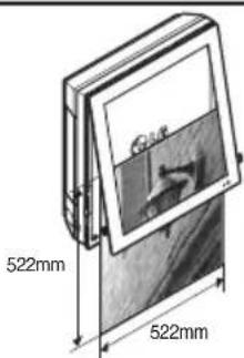 LG LAU126HNP - Comment remplacer l'image et la photo - 9