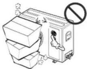 LG LAU096HNP - Arrêter le climatiseur et fermer les fenêtres en cas d'orages ou d'ouragans. Si c'est possible, retirer le climatiseur de la fenêtre avant l'arrivée de l'ouragan. - 16