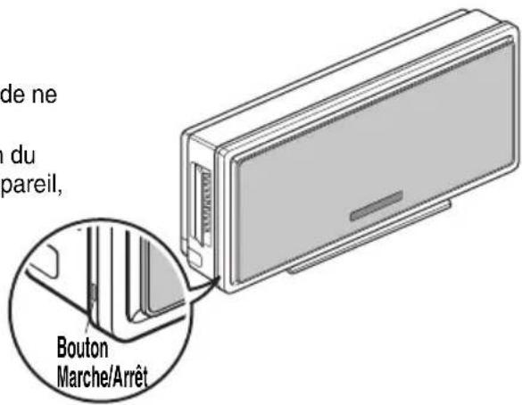 de ne du pareil, Bouton Marche/Arrêt