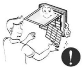 LG LAN096HNP - Arrêter le climatiseur et fermer les fenêtres en cas d'orages ou d'ouragans. Si c'est possible, retirer le climatiseur de la fenêtre avant l'arrivée de l'ouragan. - 20