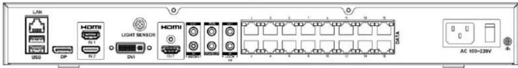 Hikvision DS-D42V06-N - Konektory - 2