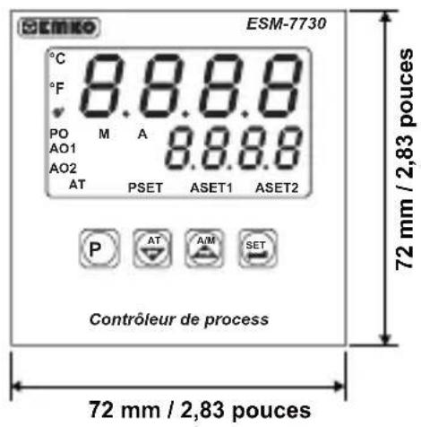 Emko ESM-4430 - DIMENSIONS - 3