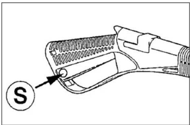 EINHELL HT 1600-F - Dispositivo de segurança da pistola - 1