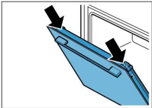 SIEMENS HB776G1B1 - Accrocher la porte de l'appareil - 2