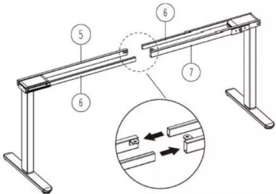 Digitus DA-90453 - Étape 3 : Installer la tige de connexion. - 3