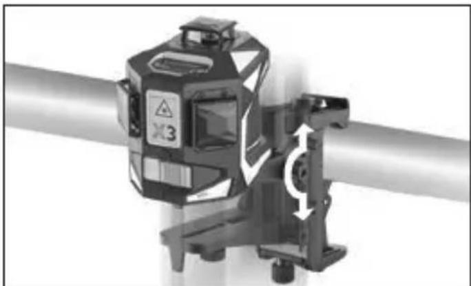Laserliner CrossGrip Pro - 4Hızlı ayarlama - 1