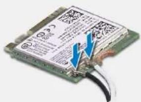 Close-up of a green electronic circuit board with visible printed labels and a blue lightning bolt indicating a fault or repair point.