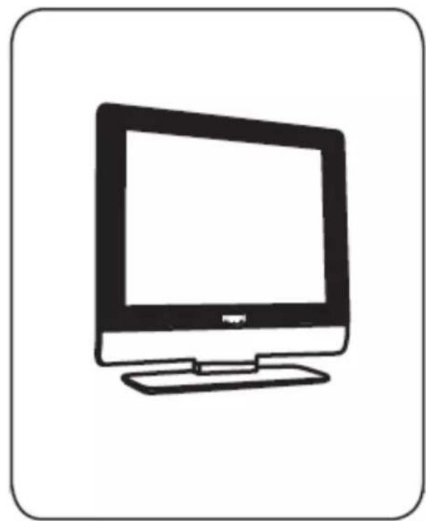 PHILIPS 23HF5474 - Mounting the Television Stand - 1