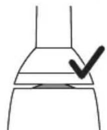 PHILIPS Sonicare 4100 Series HX3683 - Sepetelio galvutès uždéjimas - 2