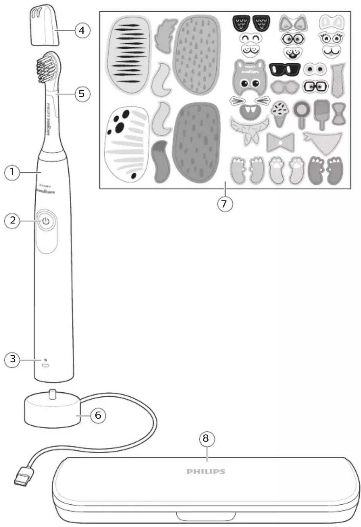 PHILIPS Sonicare For Kids HX3601 - 2