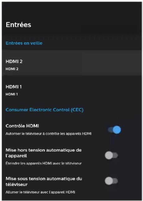 PHILIPS Screeneo U5 SCN550 - Choix de l'entrée - 1