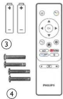 PHILIPS Screeneo U5 SCN550 - Contenu de la boîte - 2