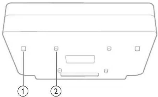 PHILIPS Screeneo U5 SCN550 - Vue du dessous - 1