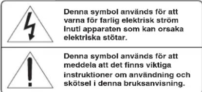 ROTEL RMB-1585MKII - Viktig säkerhetsinformation - 3