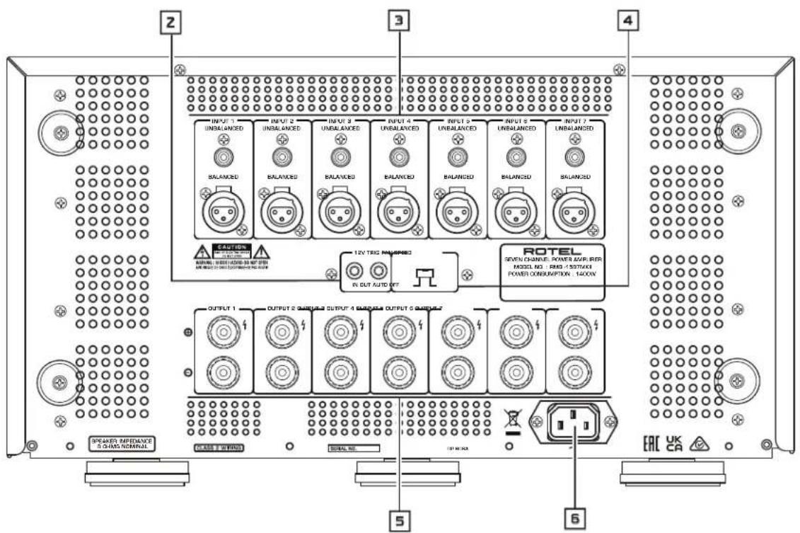 2 3 4 INPUT 1 UNBALANCED INPUT 2 UNBALANCED INPUT 3 UNBALANCED INPUT 4 UNBALANCED INPUT 5 UNBALANCED INPUT 6 UNBALANCED INPUT 7 UNBALANCED BALANCED BALANCED BALANCED BALANCED BALANCED BALANCED BALANCED CAUTION AIRLINE: 1000Ω/100Ω 33.97 V 5V IN OUT AUTO OFF 12V TRIC N/A SPRING ROTTEL SPRING CHANGE PO…