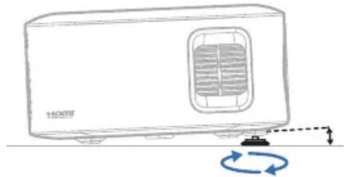 PHILIPS NeoPix 110 NPX110 - Réglage de la hauteur de l'écran - 1