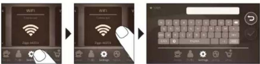 PHILIPS Saeco GranAroma Deluxe SM6685 - Ansluta till Wi-Fi - 1