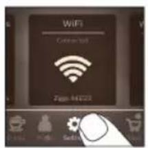 PHILIPS Saeco GranAroma Deluxe SM6685 - Поврзување преку Wi-Fi - 1