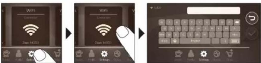 PHILIPS Saeco GranAroma Deluxe SM6685 - Koble til Wi-Fi - 1