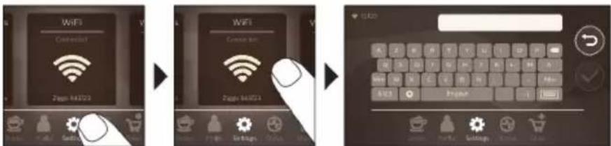 PHILIPS Saeco GranAroma Deluxe SM6685 - Yhdistäminen Wi-Fi-verkkoon - 1