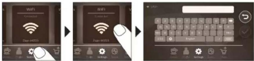 PHILIPS Saeco GranAroma Deluxe SM6685 - Connexion au réseau Wi-Fi - 1