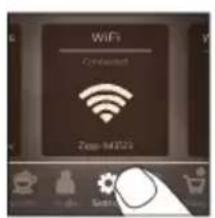 PHILIPS Saeco GranAroma Deluxe SM6685 - Verbindung mit WLAN herstellen - 1